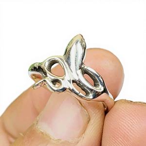 แหวนเงินแท้ 925 ดีไซน์งู คลาสสิก งานแฮนด์เมด สำหรับผู้หญิงและผู้ชาย เหมาะสำหรับงานแต่งงานและวันครบรอบ - Product Image 1