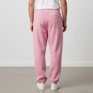 Pantalones Deportivos Personalizados OEM 100% Algodón Ecológico, Transpirables, de Corte Holgado, Color Sólido, Lavados, Casuales para Hombre - Product Image 2