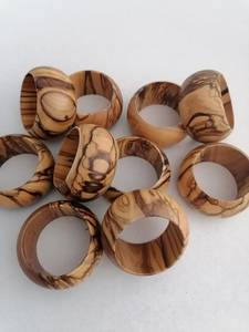 Anillos de Servilleta y Porta Servilletas de Madera de Lujo al por Mayor - Ecológicos y Duraderos para Bodas, Eventos Especiales, Decoración de Mesa de Comedor - Product Image 3