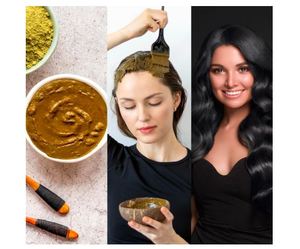 Poudre d'indigo naturelle pour cheveux – Coloration capillaire végétale bio et naturelle – Teinture capillaire sans produits chimiques – Contrôle des pellicules - Product Image 3