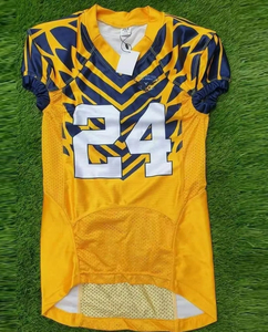 Customized Printed Men's Adult American Football Shirts Tops 100% Polyester Breathable Quick Dry Plus Size Custom Team Name Logo - Product Image 4