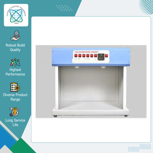 Indian Supplier Selling Top Quality Wide Viewing Area Wood or Steel Material <b>Paint</b> Testing Use Colour Matching Cabinet for Sale - Product Image 2