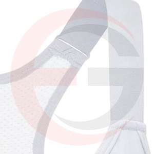 เสื้อชั้นในกีฬาโยคะแบบ Racerback คอวี สำหรับผู้หญิง ขายส่ง รองรับทรงได้ดี เป็นมิตรกับสิ่งแวดล้อม ระบายอากาศได้ดี ผลิตจากผ้าสแปนเด็กซ์/โพลีเอสเตอร์ ดีไซน์ไร้ตะเข็บ - Product Image 5