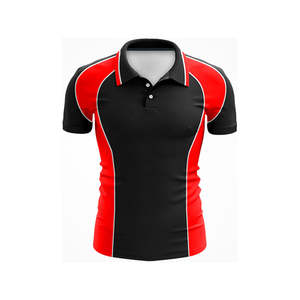 Nouveau design unisexe, polo de golf brodé/imprimé, haute qualité, t-shirt polo en coton uni pour homme - Product Image 6