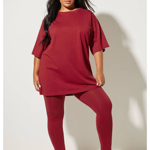 Nueva Camiseta Deportiva Ligera y Elástica para Mujer, Ropa para Correr, Gimnasio, Hombros Caídos, Estilo Urbano, Spandex - Product Image 2