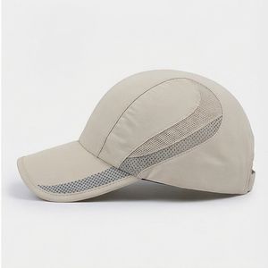 Gorra de Béisbol con Laterales de Malla Gris Claro, Estilo Deportivo para Exteriores, Fresca para el Verano, Universal, Adaptable, Diseño Avanzado para Hombre A1 - Product Image 3