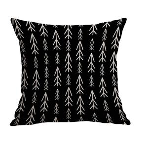 Funda de Almohada Decorativa Bordada a Mano de Algodón Orgánico Puro de Lujo, Diseño Geométrico Moderno con Hilo, para Sofá, Decoración del Hogar - Product Image 4