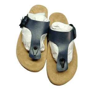 Sandales décontractées pour hommes en cuir véritable à bout rond, confortables pour le quotidien – Fournisseur mondial, fabricant en gros - Product Image 6