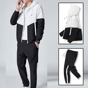 Unisex Winter Retro Windbreaker Tracksuit Set <b>Track</b> <b>Jacket</b> Matching <b>Track</b> Pants <b>Vintage</b> Athletic Hip Hop Sportswear 100% Nylon - Product Image 6