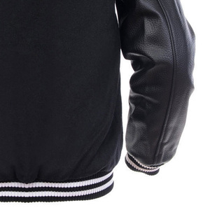Fashion <b>Athletic</b> Fit Stylish Warm Casual Outerwear Hooded Cartoon Patchwork Winter Varsity Jacket for Unisex College Sports OEM - Product Image 4