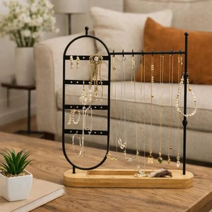 Organizador de Joyas de Estilo Moderno para Pendientes, Anillos, Collares y Accesorios, y Organizador de Exhibición de Regalos Hecho a Mano en India - Product Image 5