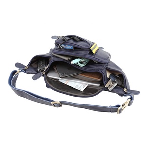 2022 Offre Spéciale 100% sac de taille en cuir de vache véritable, sac de voyage personnalisé en usine OEM en maximisant l'usure - Product Image 6