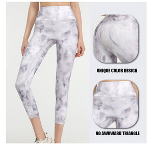 High Waist Workout <b>Tights</b> Sports Gym Yoga Pants Leggings for Women Fitness Lift Sport Soft Wholesale - Product Image 3