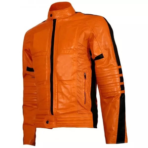 Production en gros de vestes en cuir pour enfants, manteau en cuir classique, logo personnalisé, service OEM pour les grossistes en vêtements pour enfants - Product Image 3
