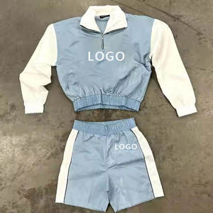 Fabricant de survêtements en nylon, coupe-vent en nylon, ensembles de vestes pour hommes, ensembles de survêtements avec veste et short pour hommes, ensemble chemise et short - Product Image 6