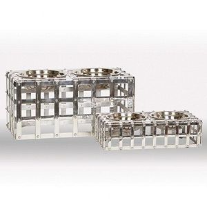 Comedero elevado para perros, de acero inoxidable, con soporte, doble, antideslizante. - Product Image 5