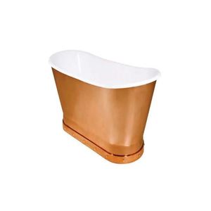 อ่างอาบน้ำทองแดงแบบตั้งพื้นรูปวงรีสำหรับบ้าน โรงแรม ห้องน้ำ - Product Image 5