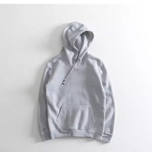 Sudadera con Capucha Unisex, Color Sólido, con Bolsillo, Manga Larga, Informal, Tejida, para Otoño, 100% Algodón, Felpa Francesa, Corte Regular - Product Image 3