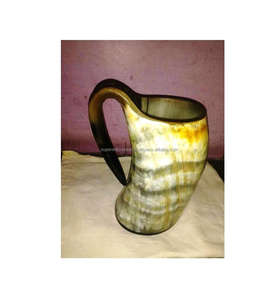 Tasses à boire fraîches, tasses en corne, décoration intérieure, Design de matériau Unique, tasse à boire - Product Image 1