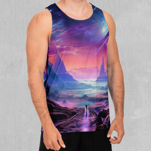 Chaleco Deportivo Sublimado Personalizado, 100% Poliéster, Secado Rápido, Camiseta sin Mangas Sublimada para Hombre - Product Image 3
