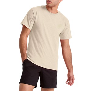 Venta Directa de Fábrica, Camiseta de Manga Corta con Cuello Redondo para Hombre, Tallas Grandes, 100% Algodón, Blanca, Personalizable, Proveedor de Camisetas - Product Image 4