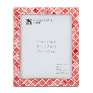 Cadre photo moderne en résine, support décoratif artistique pour photos, accessoires de maison faits à la main, vente en gros - Product Image 1