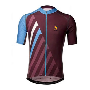 Ensembles de maillots de cyclisme personnalisés légers de haute qualité, tissu respirant à séchage rapide, évacuation de l'humidité, vêtements de sport unisexes, manches courtes - Product Image 1