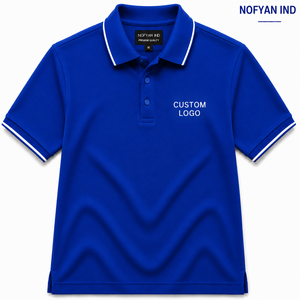 <b>Hot</b> Selling Fine <b>Combed</b> Cotton Plain Color Golf Collar Shirts for Men and Women Polo Shirts With Custom Printing logo OEM & ODM - Product Image 1