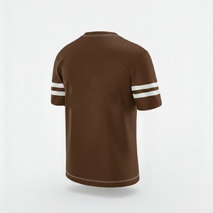 Camiseta de Fútbol Americano para Hombre de Alta Calidad, Cuello en V, 100% Poliéster, Temporada de Verano, Color Sólido, Transpirable, de Secado Rápido - Product Image 6