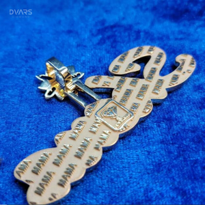 Colgante de Lujo para Hombre con Letra Personalizada, Moissanita Baguette, Chapado en Oro, Plata 925, Estilo Hip Hop, con Inicial o Nombre - Product Image 4