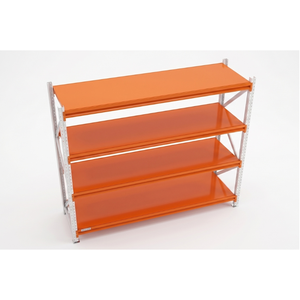 Estante de Almacenamiento de Uso Medio - Estante para Herramientas de Acero Laminado en Frío, Ensamblado, Naranja/Negro, OEM 1000-1500mm, Personalizable, Atornillado - Product Image 5