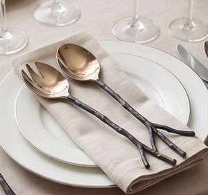 Cucharas de servir creativas de acero inoxidable con acabado espejo, mango largo, diseño nórdico para uso en fiestas, hogar y hoteles. - Product Image 4