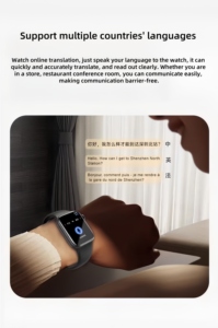 Chất lượng cao vuông thể thao thông minh Xem với AMOLED hiển thị IP68 không thấm nước NFC & tuổi thọ pin dài cho <span class=keywords><strong>Android</strong></span> Unisex - Product Image 4