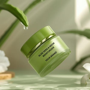 Crema Hidratante de Aloe Vera y Neem, Cuidado Herbal de la Piel Hidratante y Antiacné, Fabricante de Productos para el Cuidado de la Piel de Marca Privada OEM - Product Image 4