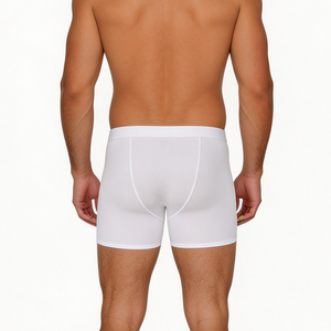 Custom Men's Mid-Rise <b>Boxer</b> Shorts Knitted Stretch <b>Trunk</b> Underwear Soft Comfortable Breathable Fit for Private Label Wholesale - Product Image 6