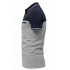 Polos élégants pour hommes, tissu doux et résistant, col au design soigné, parfaits pour la salle de sport, les tenues décontractées et les tenues élégantes au quotidien. - Product Image 3