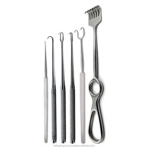 Retractores Quirúrgicos de Piel Fomon, Volkmann, Joseph Gillies, Instrumentos, Juego de 3 Pinzas Manuales de Acero Inoxidable, Implantes Dentales - Product Image 2