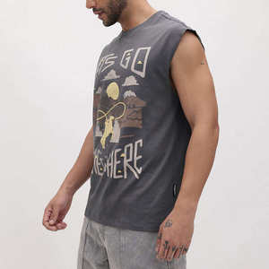 Camiseta Blanca de Manga Corta con Cuello Redondo para Hombre, con Estampado Floral Pintado a Mano, Corte Regular, Informal, de Algodón Tejido, Camisetas de Alta Calidad - Product Image 4