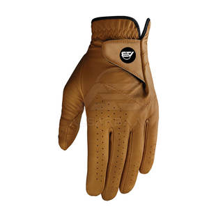 Gants de golf en cuir de qualité supérieure, prix d'usine, logo personnalisé, cuir de mouton. - Product Image 2