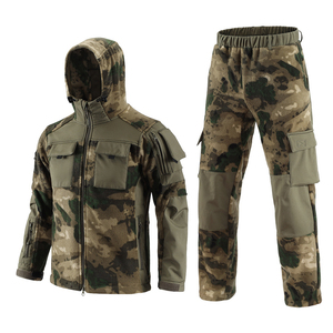 Conjunto de Sudadera y Pantalones Deportivos de Forro Polar de Alta Calidad para Hombre, Estampado, Casual, Ecológico, para Invierno - Product Image 4