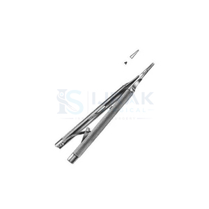 Porte-aiguille Castroviejo en acier inoxydable, forceps chirurgical manuel pour la chirurgie générale - Product Image 1