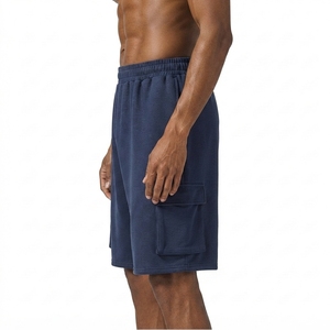 Pantalones Cortos Deportivos Casuales de Verano para Hombre, Transpirables, de Secado Rápido, Estilo Urbano, con Cintura Elástica, para Correr, Entrenamiento, Estilo Cargo, hasta la Rodilla - Product Image 3