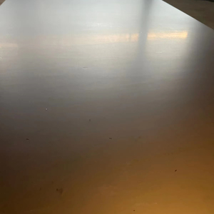 แบบหล่อไม้อัดฟิล์ม FOMEX หนา 15 มม./18 มม. สีน้ำตาล/ดำ ฟิล์มพิมพ์โลโก้สองด้าน E0 ฟอร์มาลดีไฮด์ สำหรับใช้งานกลางแจ้ง เกรดพรีเมียม - Product Image 2