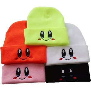 Gorro de punto de invierno Kirby Beanie Merch, bonito gorro de algodón de alta calidad para mujer con logotipo de diseñador bordado - Product Image 2