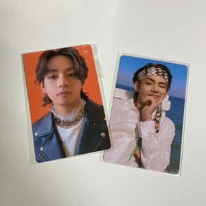 Pour BTS Butter, photocard officiel V Taehyung - Version Crème ou Pêche, choisissez votre variante - Product Image 1