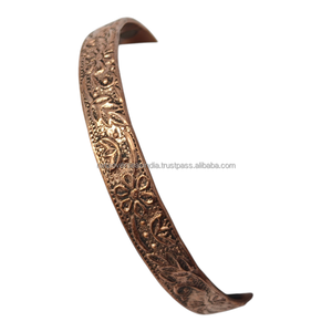 Pulsera Magnética de Cobre Hecha a Mano para Beneficios para la Salud, Triple Potencia Magnética para Mejorar el Flujo Sanguíneo y Reducir la Fatiga - Product Image 3