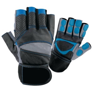 Gants de Fitness en cuir de haute qualité pour l'entraînement Sports antidérapants et haltérophilie en plein air Excellente protection de la paume - Product Image 1