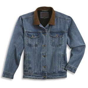 Mens High Quality Denim <b>Jean</b> Jacket Custom Logo Loose Fit Streetwear Fashion Jacket Breathable Winter Wear Vintage Casual Jacket - Product Image 4