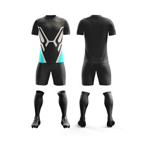 Tenue de football personnalisée, maillot de football d'équipe |   Tailles pour hommes, femmes et jeunes |   Vêtements de sport légers à séchage rapide en gros - Product Image 3