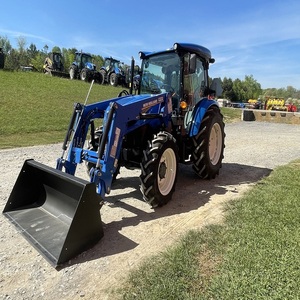 Tractor utilitario New Holland Workmaster 75 con potente motor diésel de alto rendimiento para agricultura y trabajos de carga. - Product Image 5